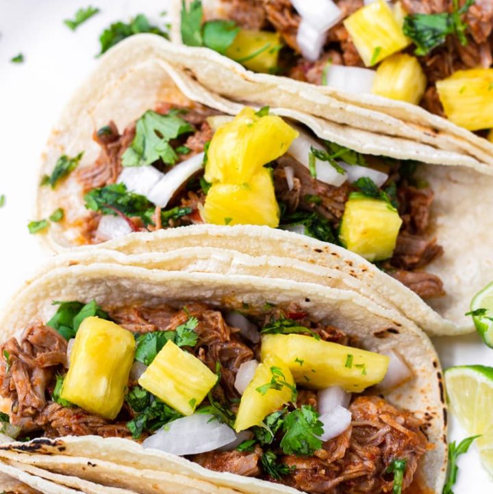 Slow Cooker Tacos Al Pastor Cooking For My Soul