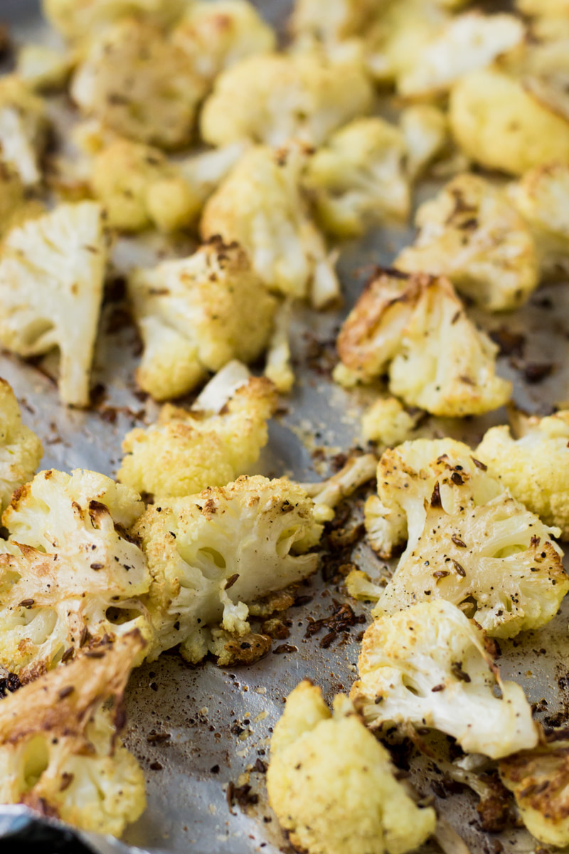 Roasted Garlic and Cauliflower Soup - Cooking For My Soul