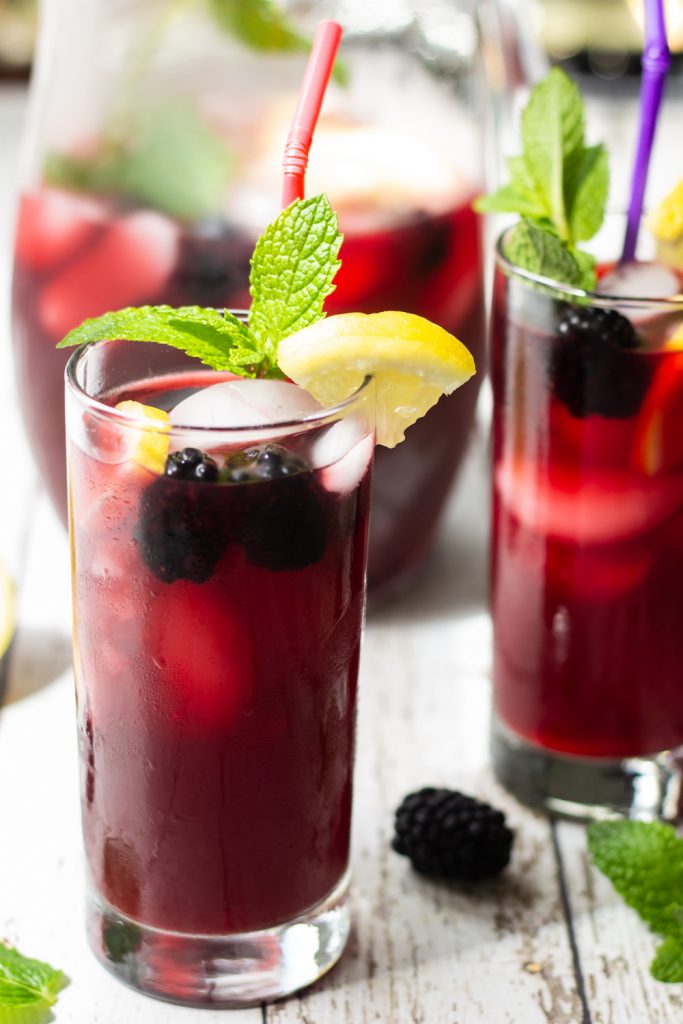 Blackberry Iced Tea - Cooking For My Soul