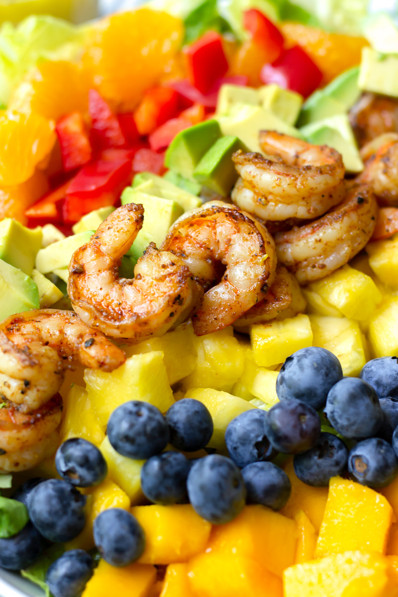 tropical shrimp salad