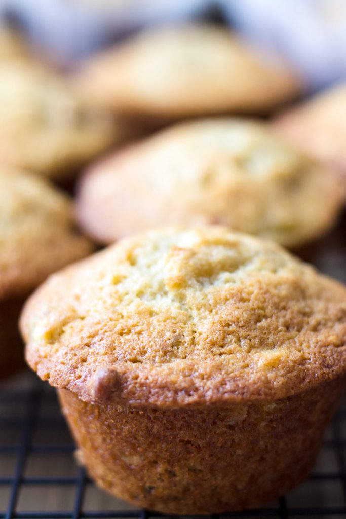 Banana Pecan Maple Muffins - Cooking For My Soul