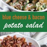 blue cheese bacon potato salad