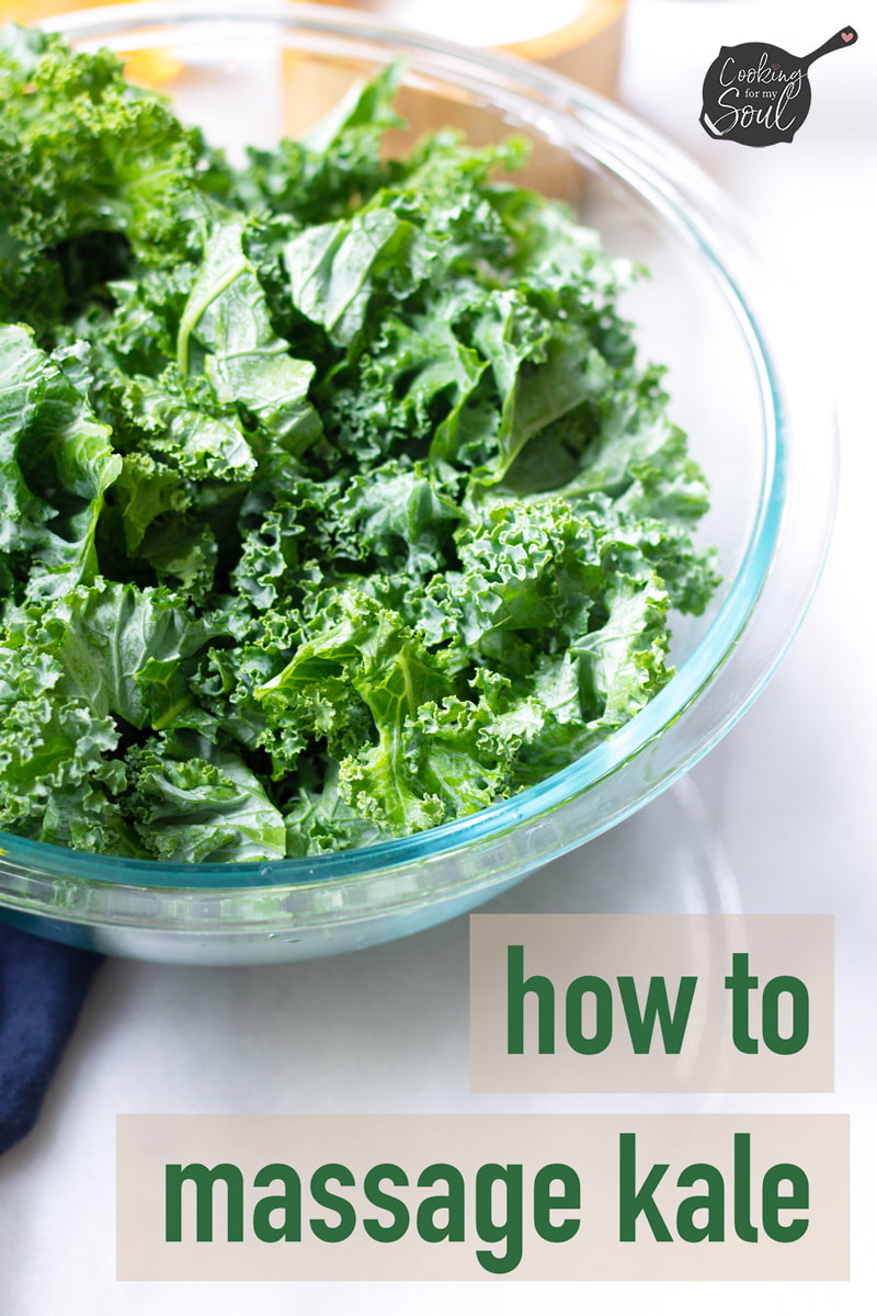 how to massage kale for salad
