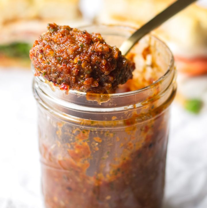 Easy Sundried Tomato Pesto - Cooking For My Soul