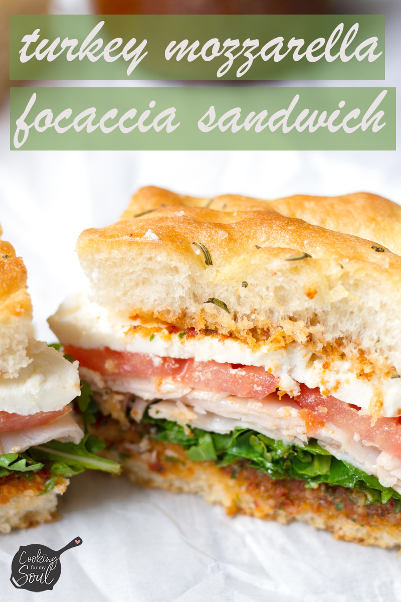 turkey mozzarella sandwich