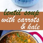 easy lentil soup with vegetables