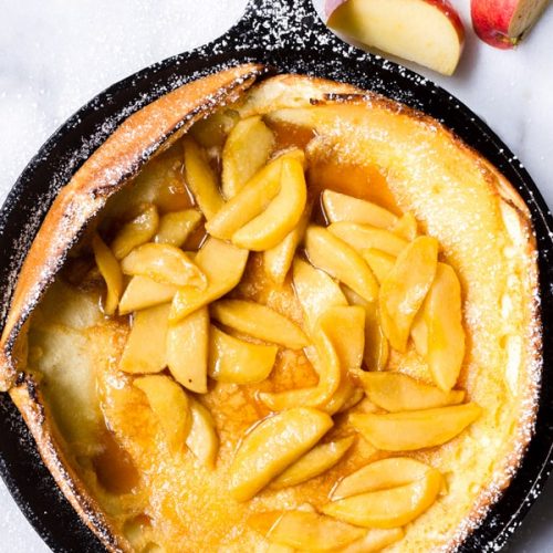 Apple Dutch Baby Pancake - Cooking For My Soul