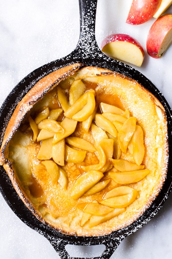 Apple Dutch Baby Pancake - Cooking For My Soul