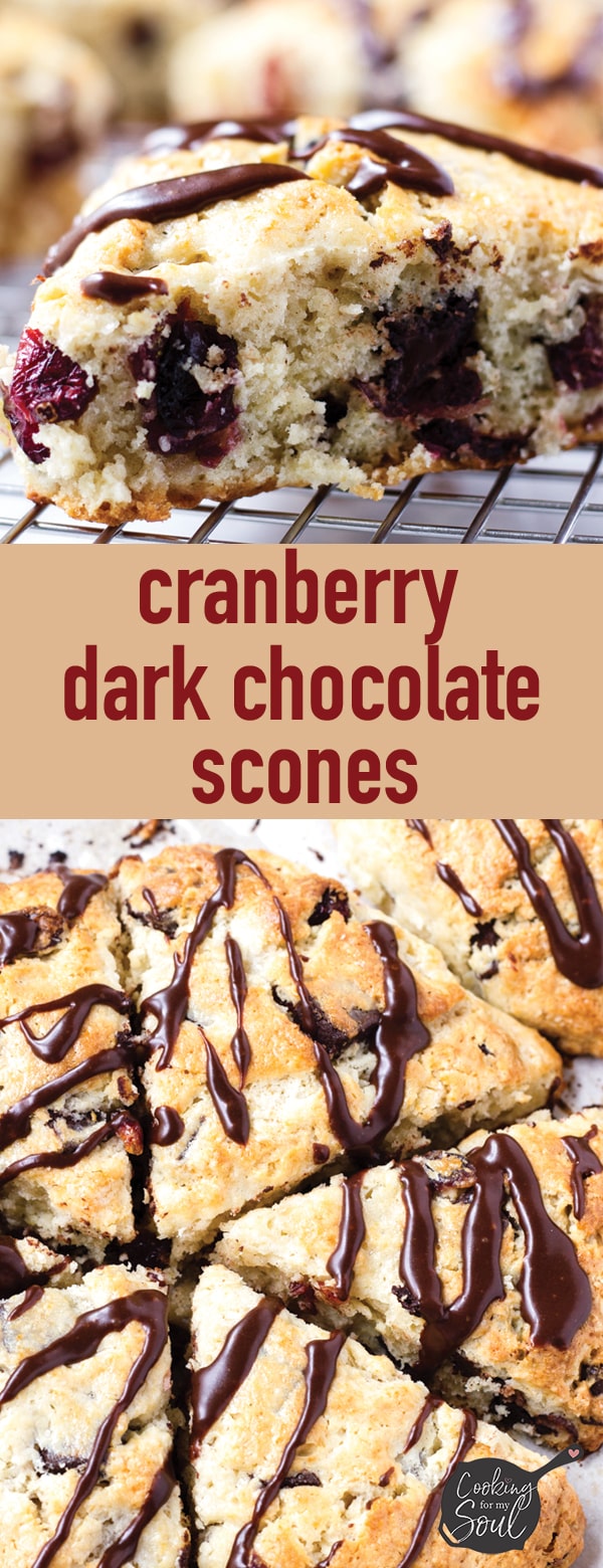 easy cranberry scones