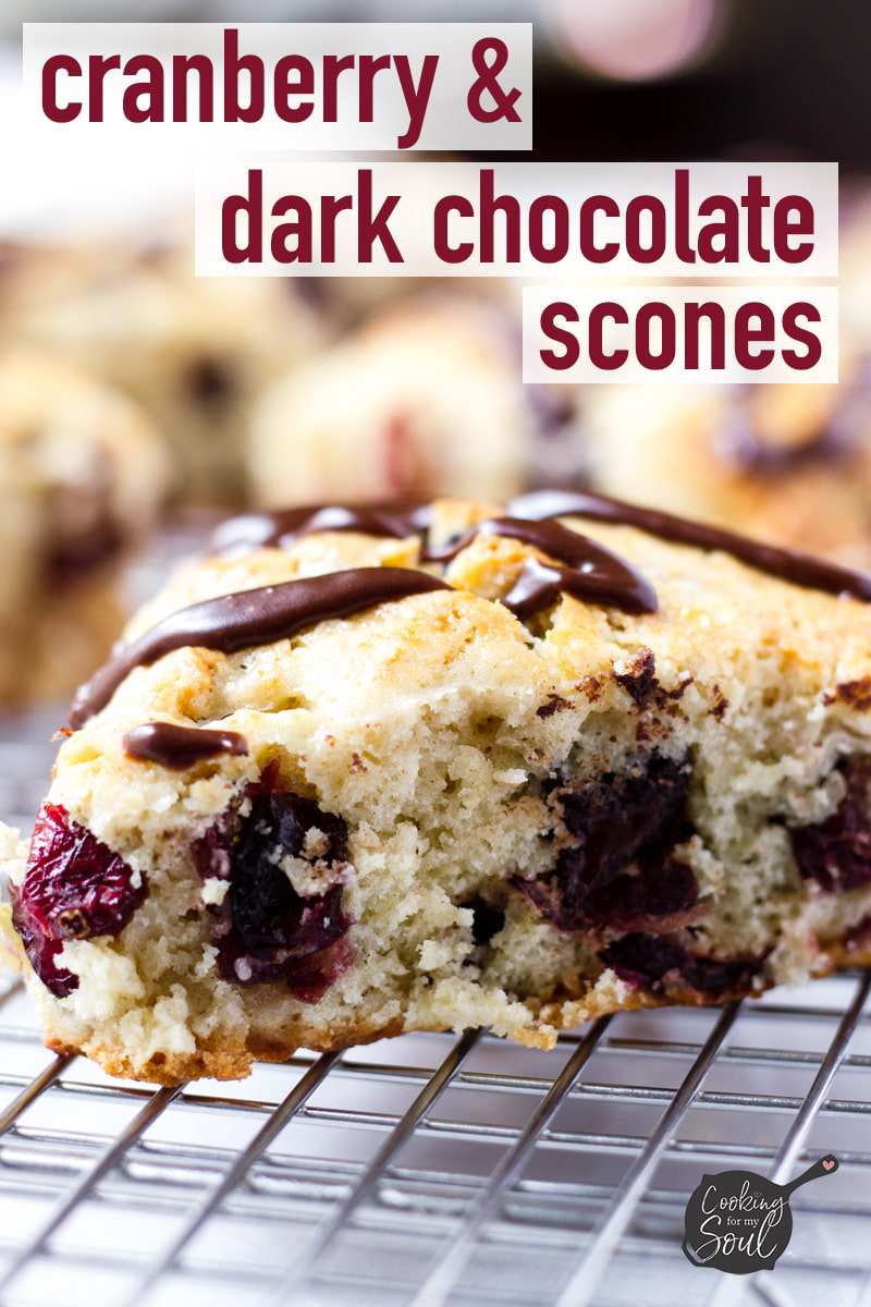 cranberry chocolate scones