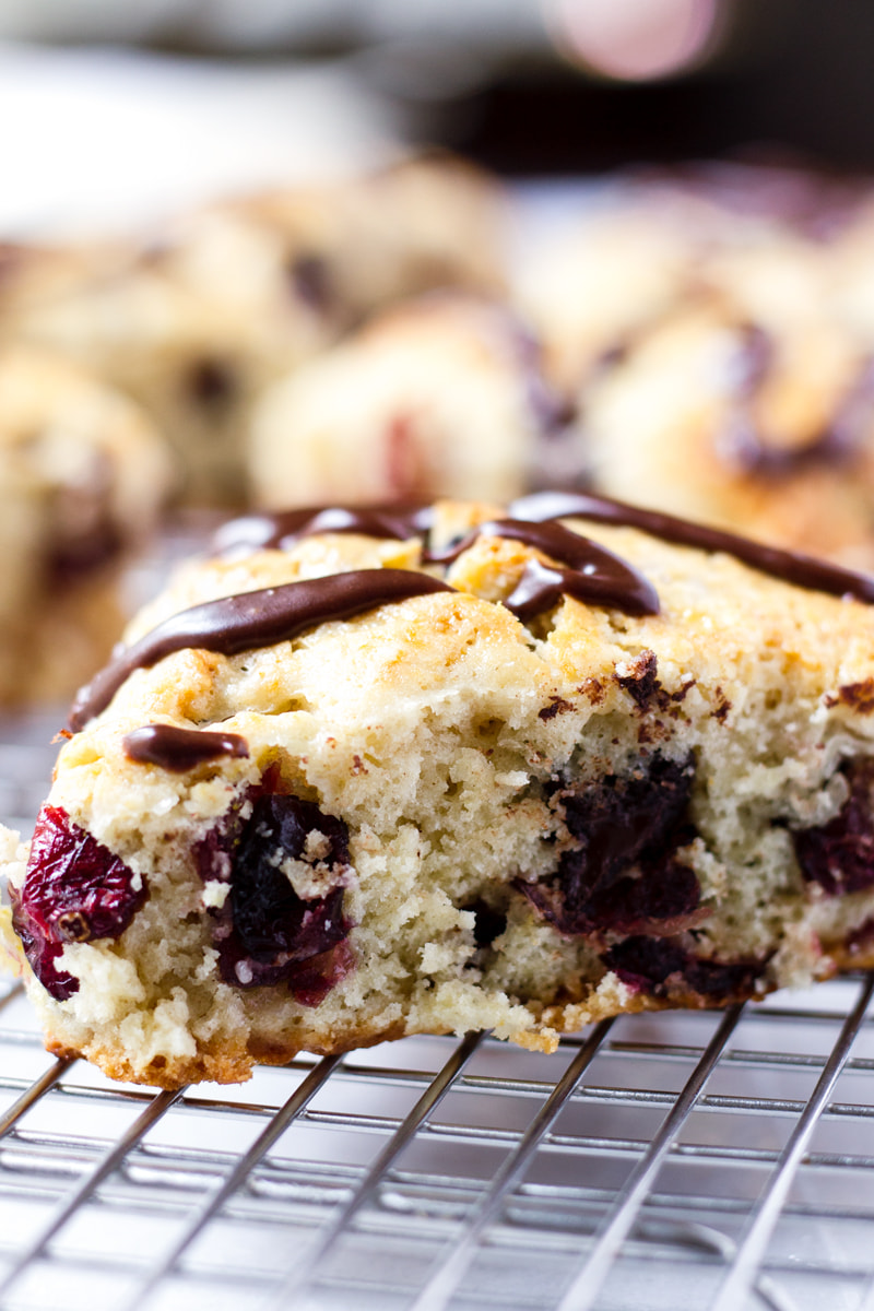 easy cranberry scones