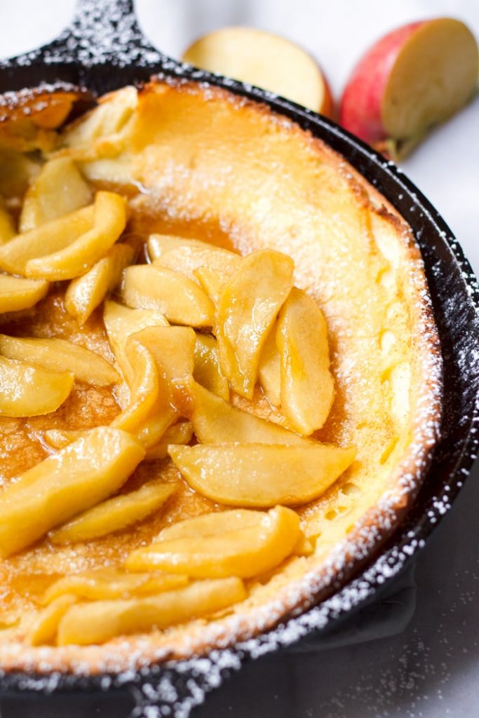 Apple Dutch Baby Pancake - Cooking For My Soul