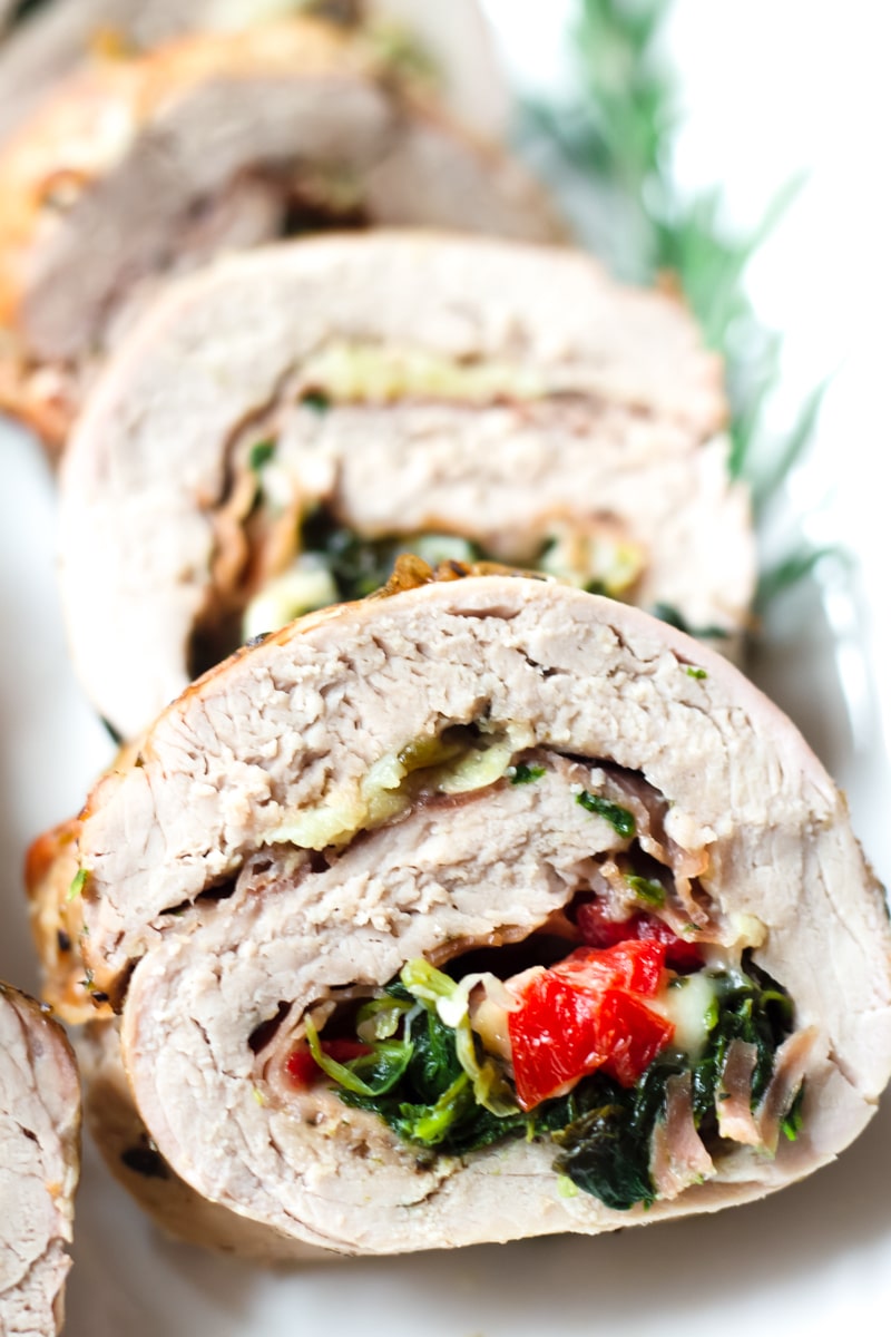 Stuffed Pork Tenderloin Recipe - Cooking For My Soul