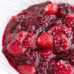 easy cranberry sauce with grapes