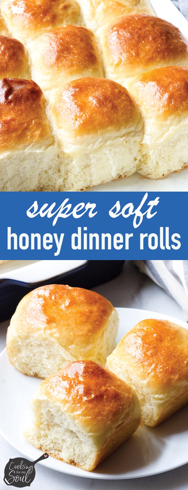 Super Soft Honey Dinner Rolls Cooking For My Soul