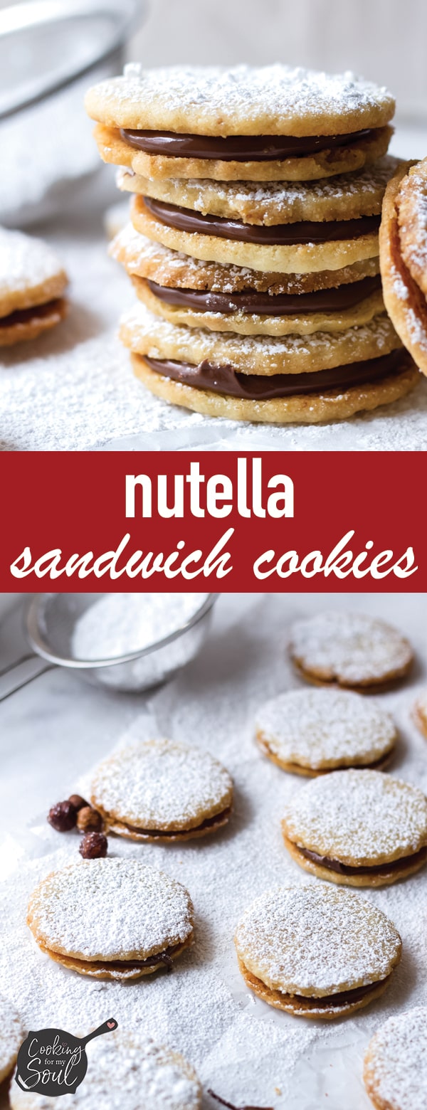 Nutella Sandwich Cookies