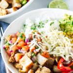 Easy Chicken Fajita Rice Bowl Recipe