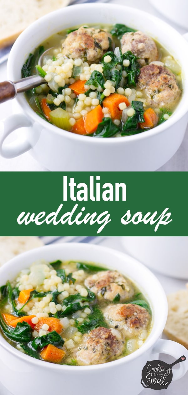 Italian Wedding Soup - Cooking For My Soul