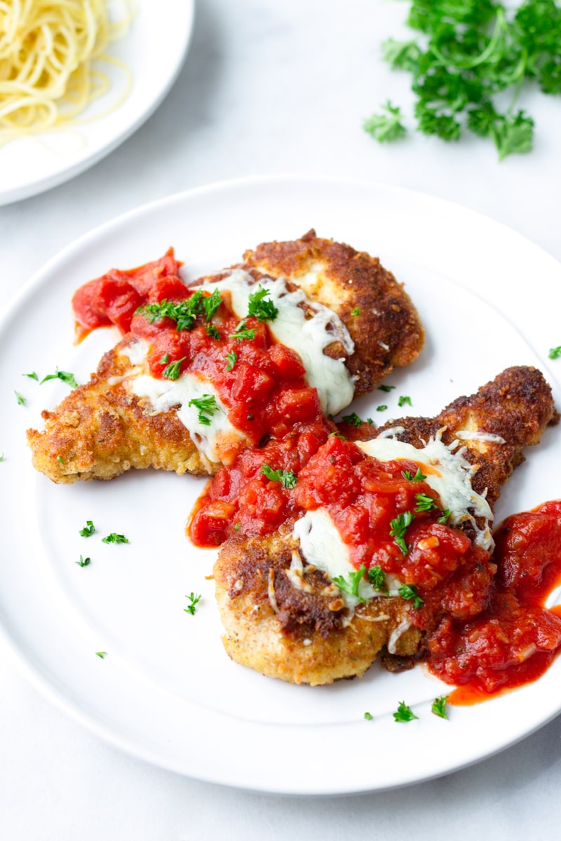 Easy Chicken Parmesan with Marinara