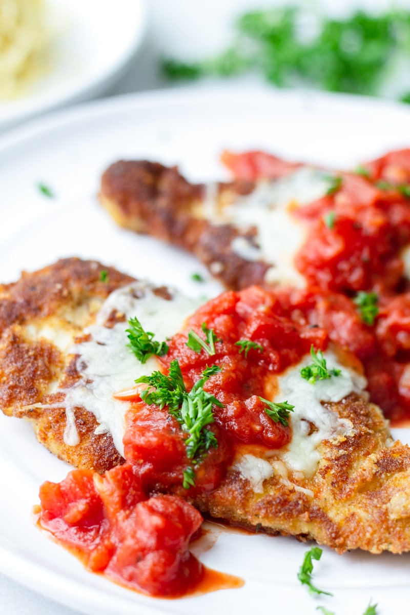 Easy Chicken Parmigiana with Homemade Marinara