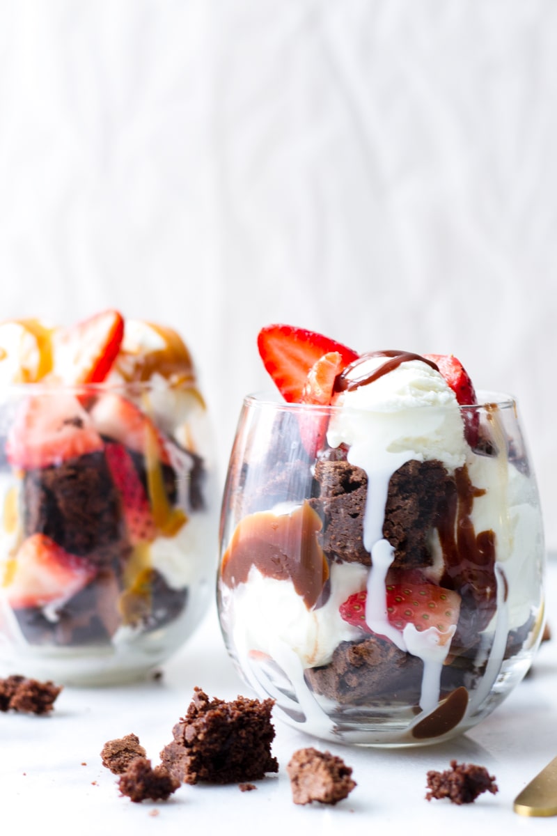 Supreme Brownie Sundaes, Recipe