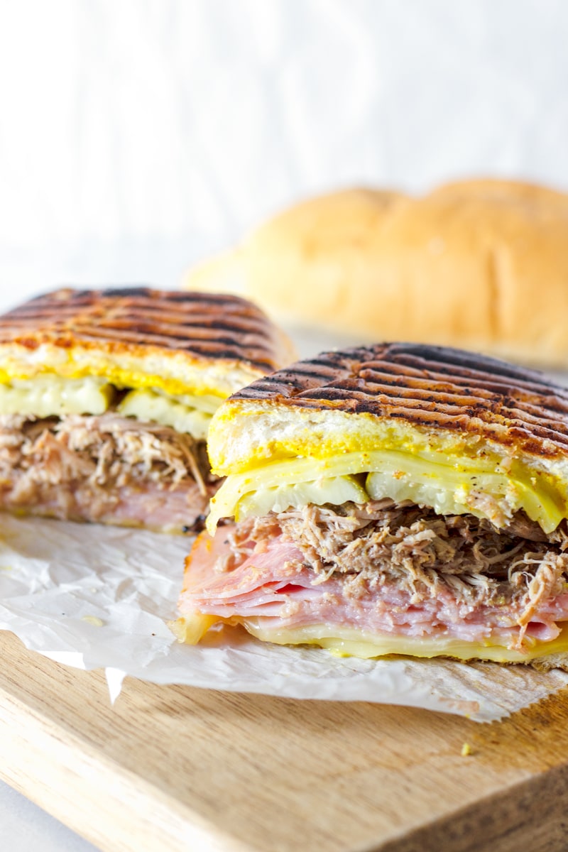 Cuban Sandwich with Slow Cooked Pork