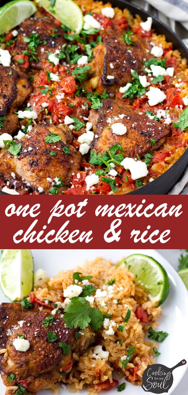One Pot Mexican Chicken and Rice with Rotel