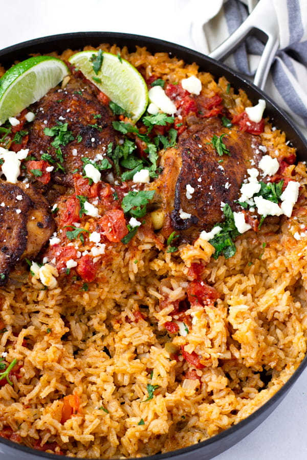 Authentic Mexican Chicken and Rice