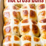 Soft Hot Cross Buns with Allspice, Nutmeg, and Cinnamon
