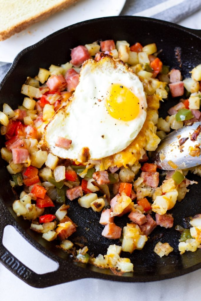 Easy Country Breakfast Skillet - Cooking For My Soul