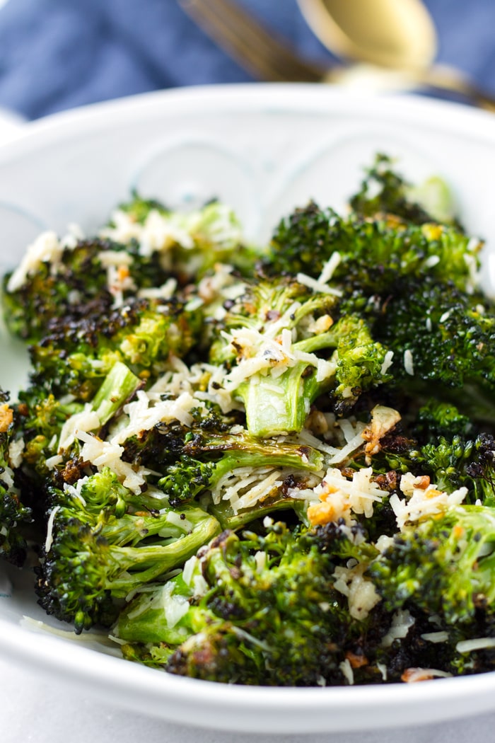 Roasted Broccoli with Garlic and Lemon