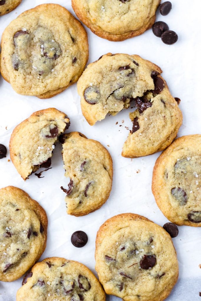 Zeezout Chocolate Chip Cookies (Zacht en knapperig) Carlos Ramirez