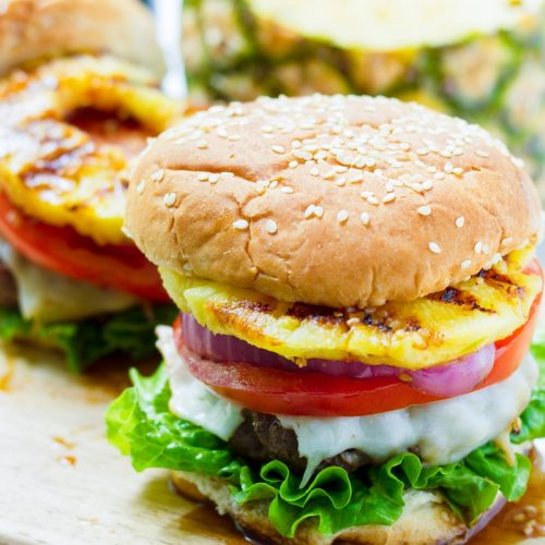 Hawaiian Teriyaki Burgers