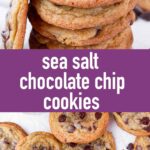 sea salt chocolate chip cookies