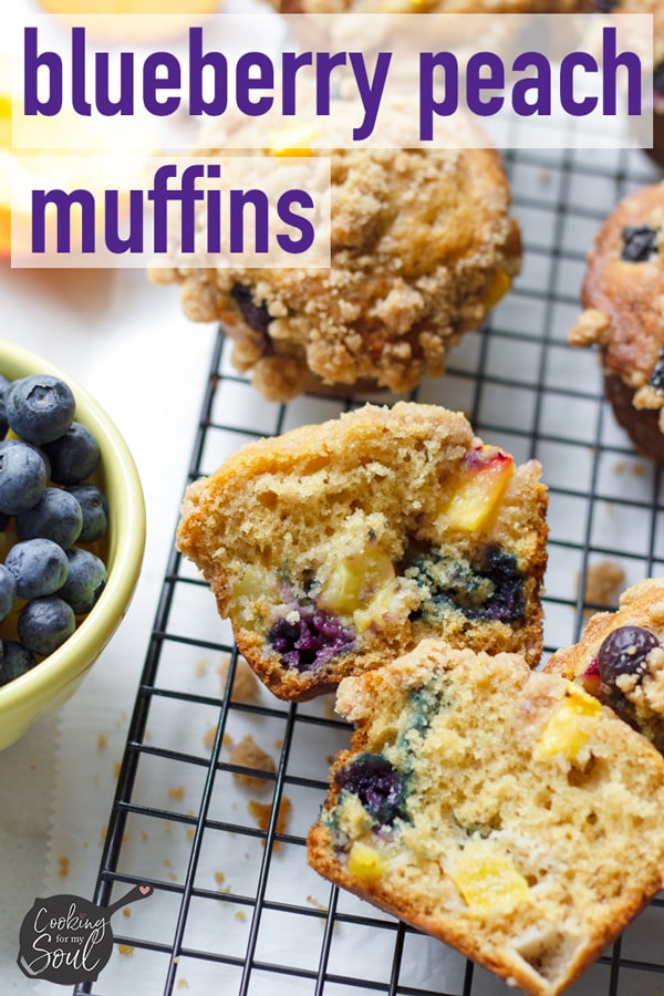 High Muffin Top Blueberry Muffins