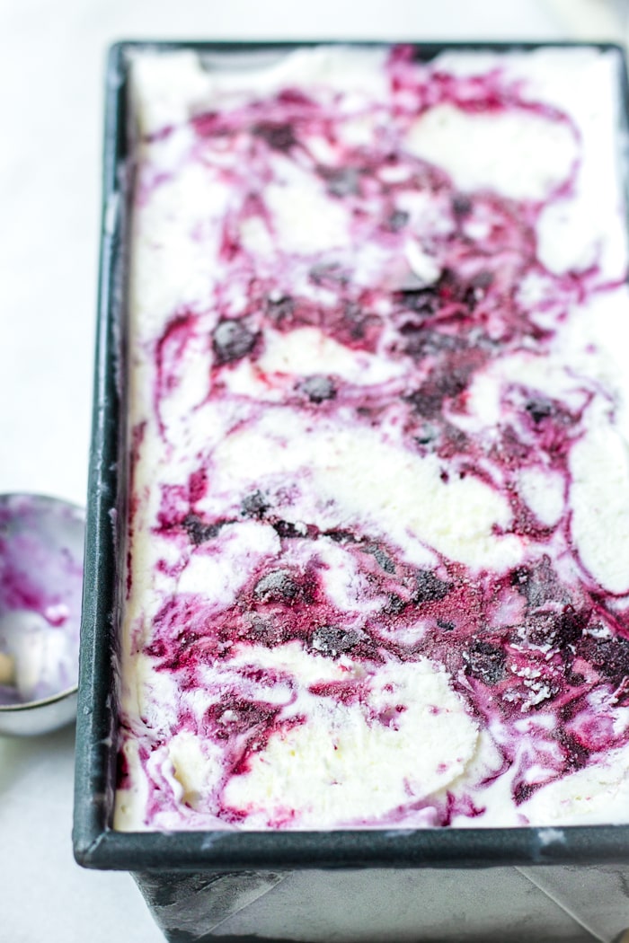 Berry Cheesecake Vanilla Ice Cream