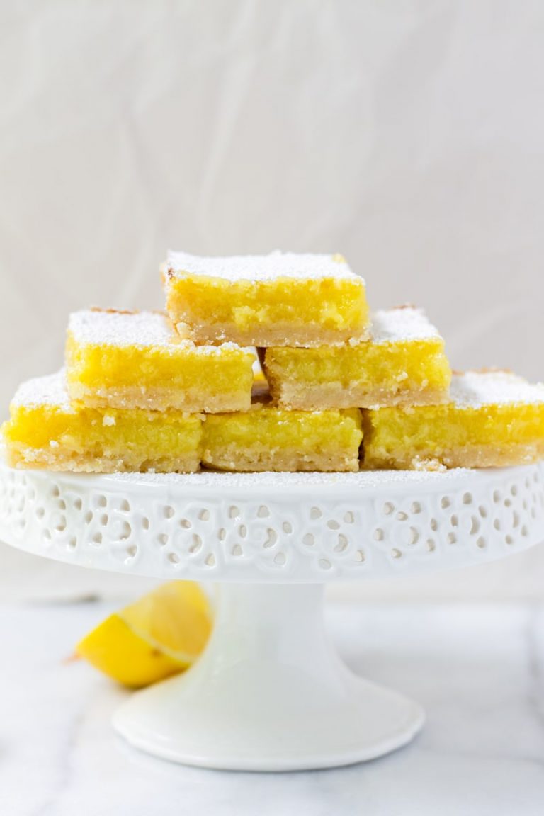 Easy Lemon Bars - Cooking For My Soul