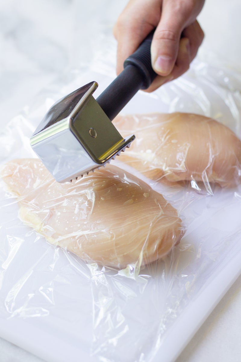 The Secret to Juicy Chicken Pounding with Meat Tenderizer