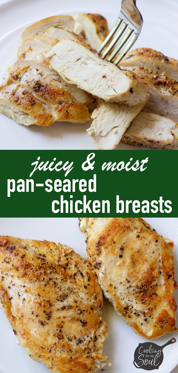 Sliced Juicy Pan Seared Chicken Breast Tips