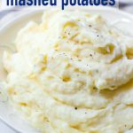 Mashed Potatoes Fluffy and Light