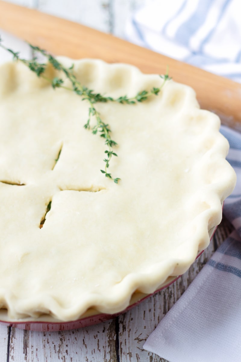 Homemade Pie Crust with Butter