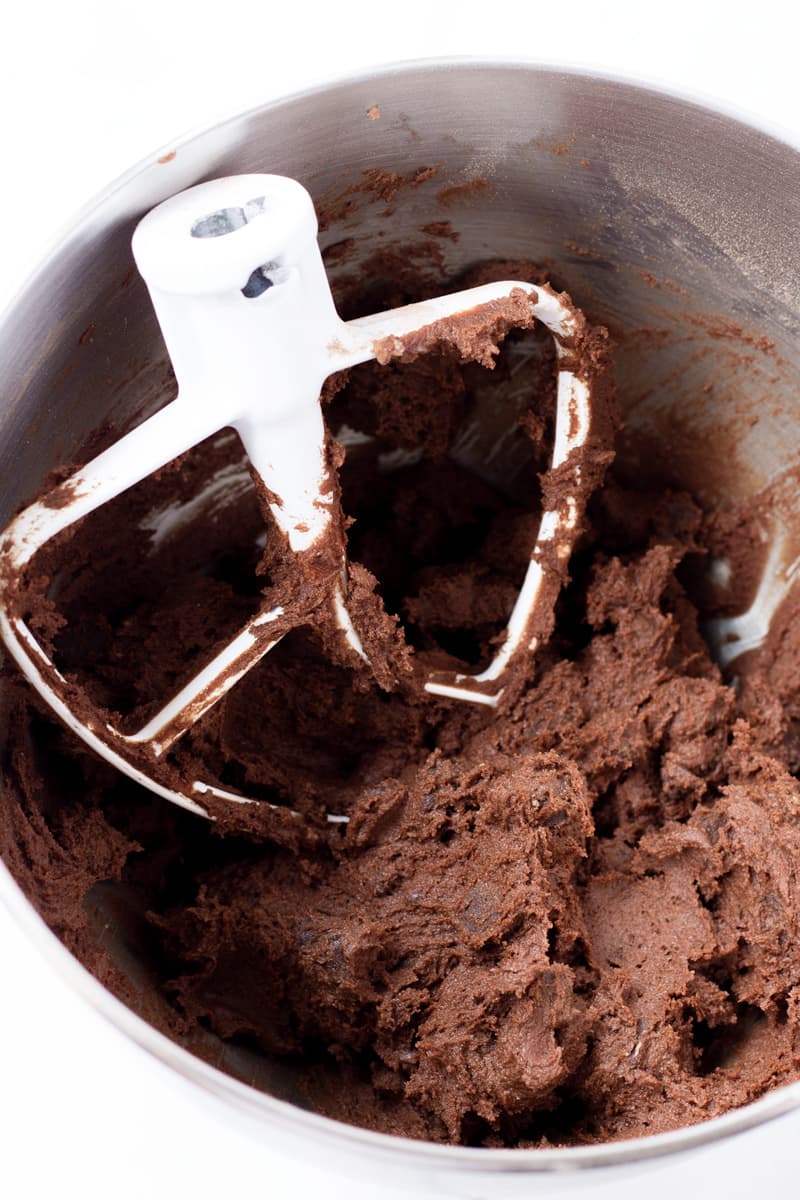 Chocolate Dough for Soft Chewy Cookies