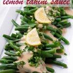 Green Beans Side Dish with Tahini