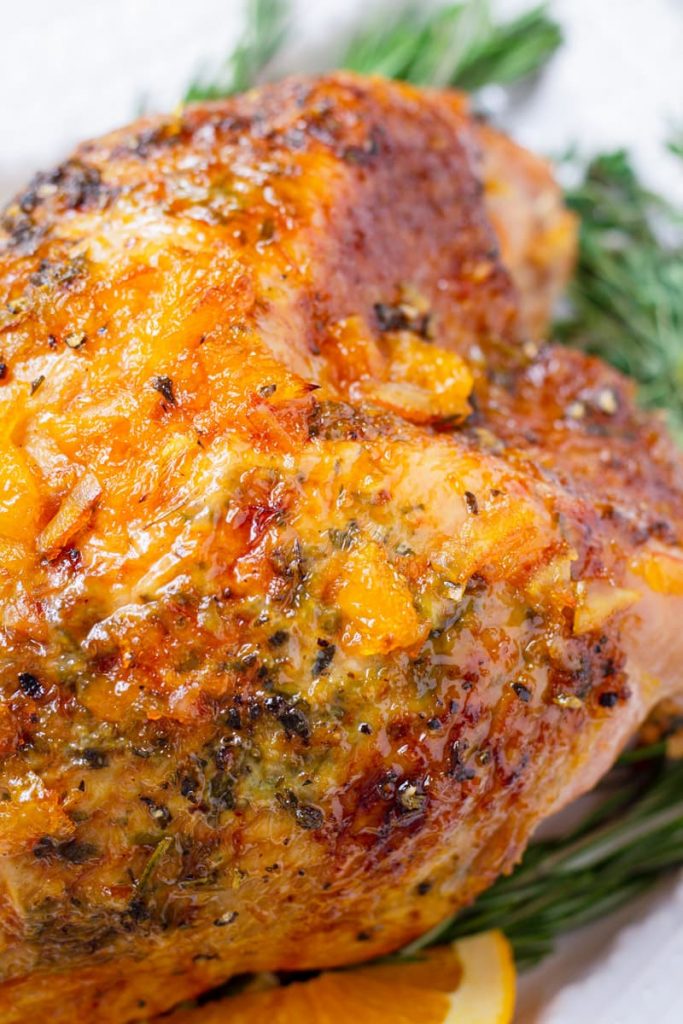 OrangeHoney Glazed Turkey Breast Cooking For My Soul