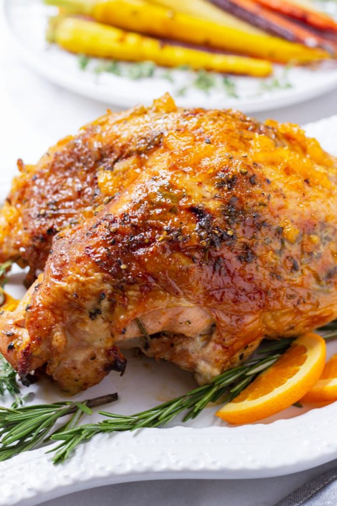 Orange-Honey Glazed Turkey Breast - Cooking For My Soul
