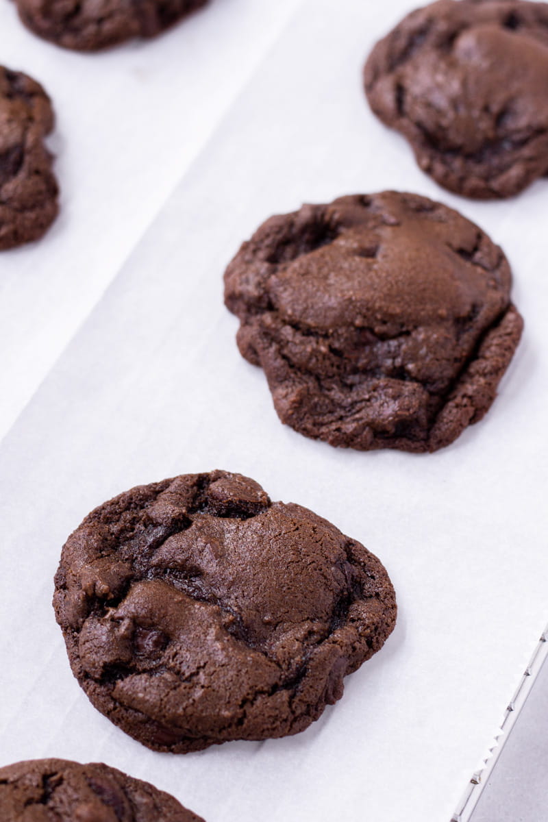Soft and Chewy Chocolate Espresso Cookies
