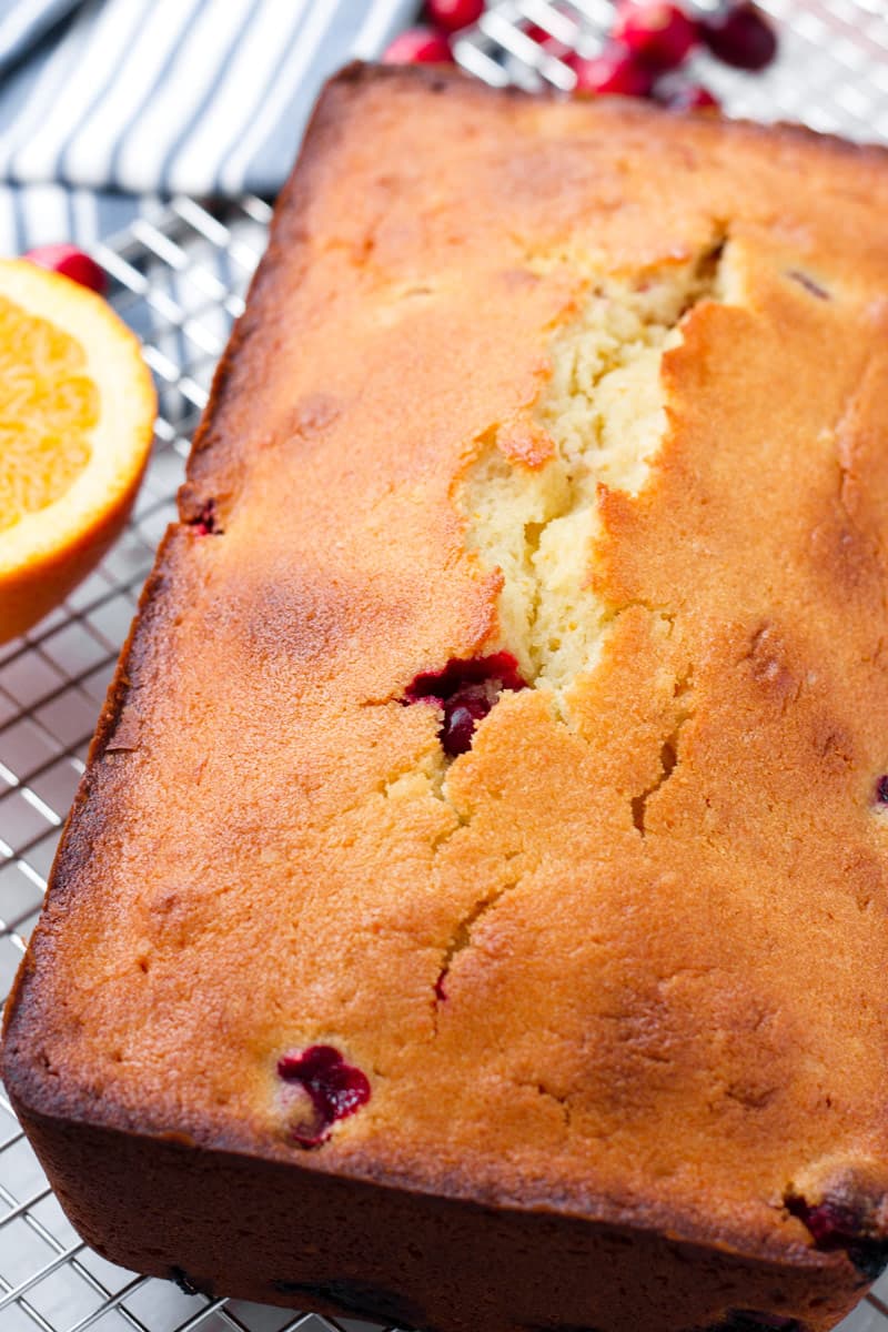 Cranberry Orange Pound Cake