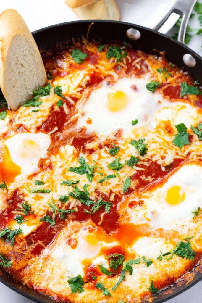 Easy Italian Baked Eggs - Cooking For My Soul