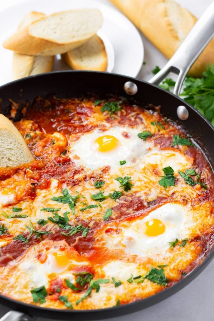 Easy Italian Baked Eggs - Cooking For My Soul