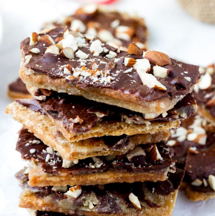 Graham Cracker Toffee Bars - Cooking For My Soul